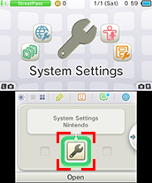 3DS System Settings