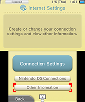 3DS Other Information