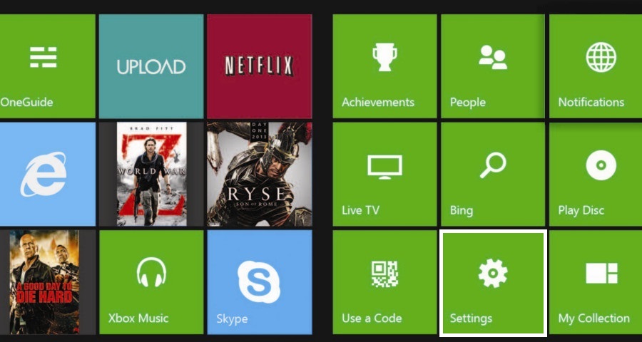 Xbox One Settings