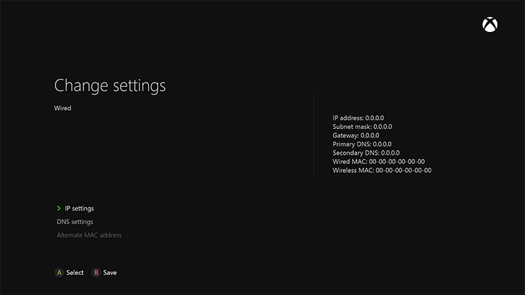 Xbox One MAC